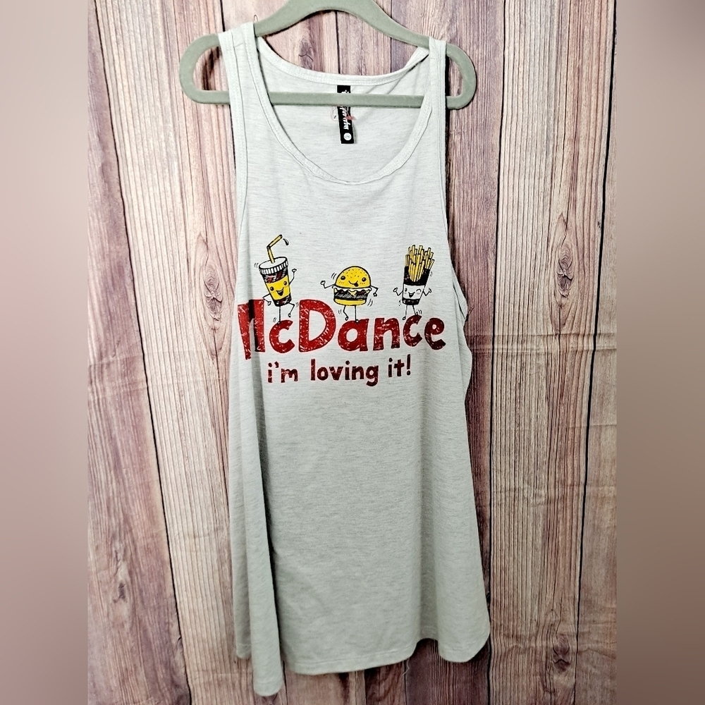Sugar And Bruno Tank Top, "McDance I'm Loving It!"